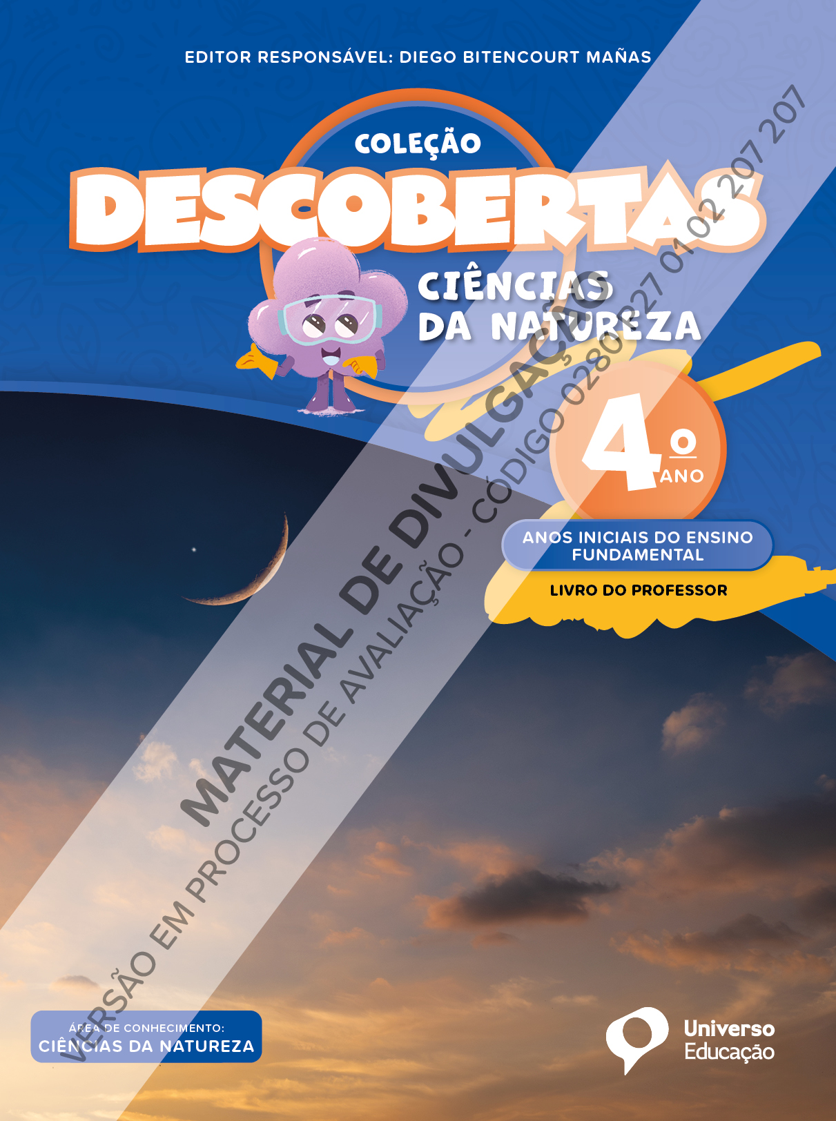 Capa de Descobertas Ciências da Natureza — 4º ano