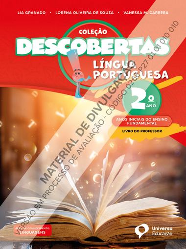 Capa de Descobertas Língua Portuguesa — 2º ano
