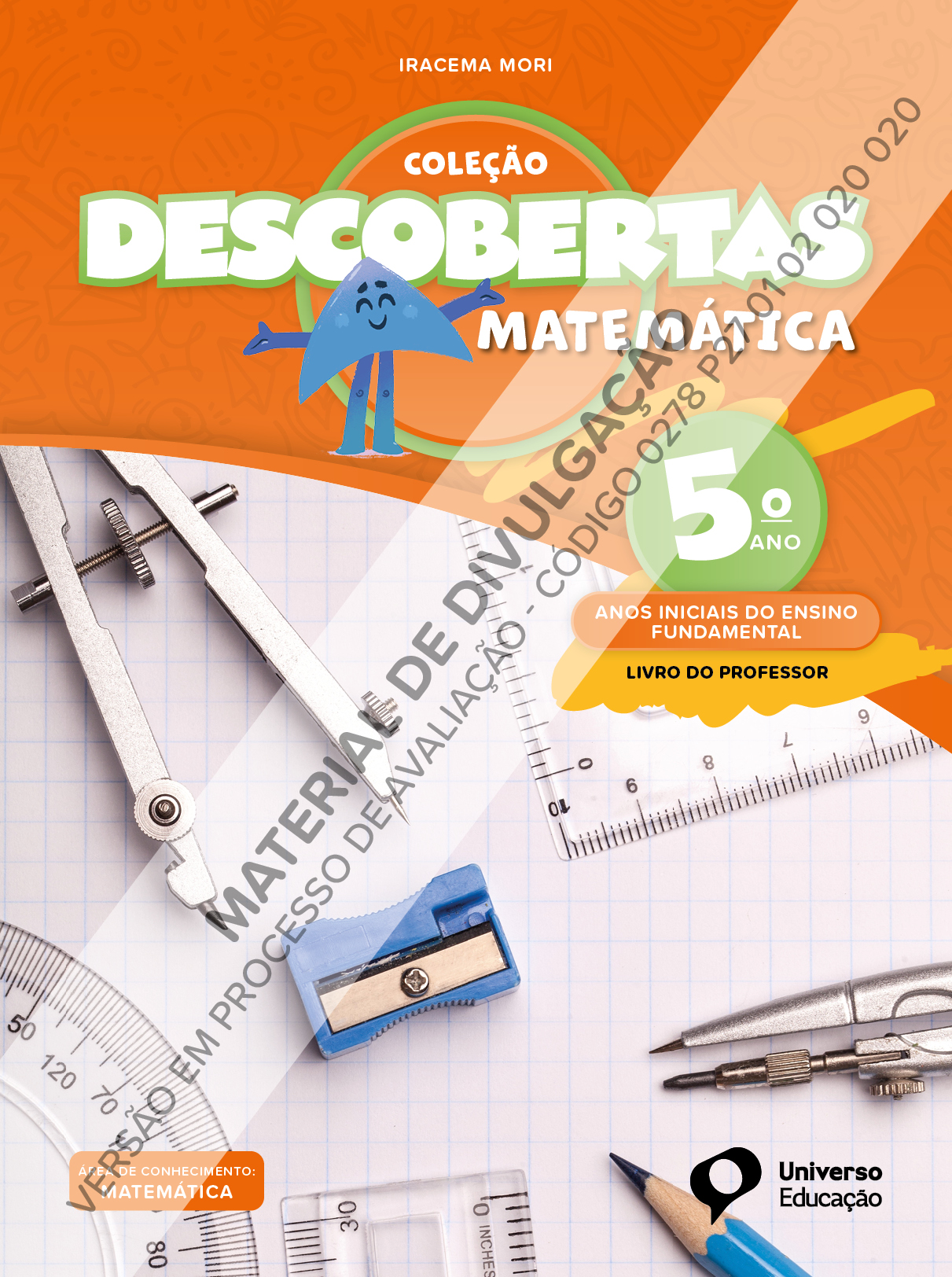 Capa de Descobertas Matemática — 5º ano