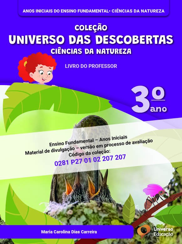 Capa de Universo das Descobertas Ciências