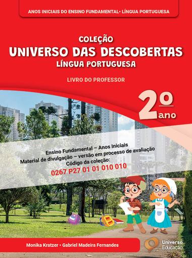 Capa de Universo das Descobertas Língua Portuguesa — 2º ano